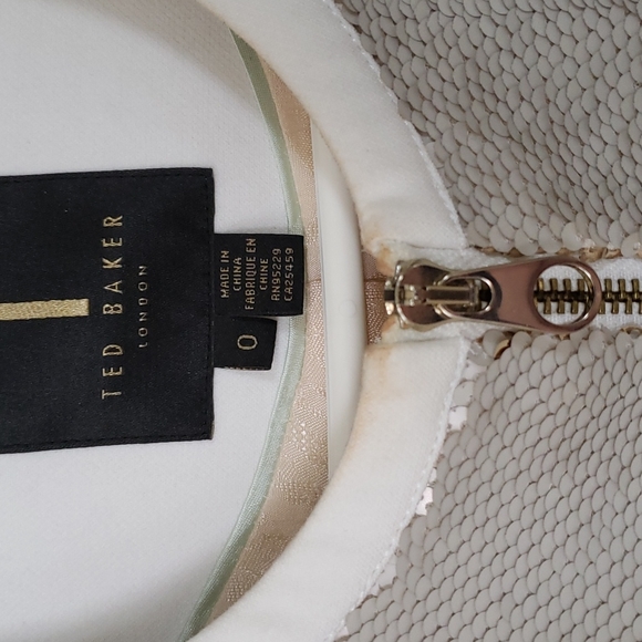 Ted Baker Brushable Sequin Blazer 💫 - See Video! - Picture 9 of 9